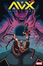 Alien Vs. X-Men #3 German Peralta Variant Pre Order 11/25/26 Marvel picture