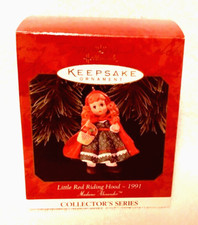 VTG Little Red Riding Hood Madame Alexander 1991 Christmas Ornament Hallmark NEW picture