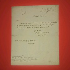 1828 William Bradford Reed ALS PA Attorney General US Minister China Whatman picture