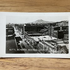 Vintage Photo Butte, Montana, Business Section  picture