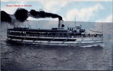 Steamer Lakeside Lake Erie Ohio Boat Ship Vintage Postcard 1907 Tom Jones picture