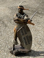 The Franklin Mint Shaka by Jim Ponter Hot Cast Bronse Figurine Sculpture picture