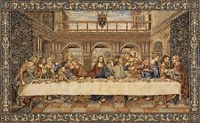 Tapestry wall hanging Last Supper Made in Italy 26 x 44 picture