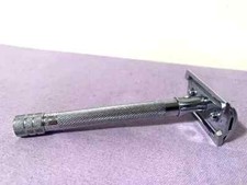 Merkur 23C Long Handle Double Edge Chrome Silver Finish Safety Razor - Great picture