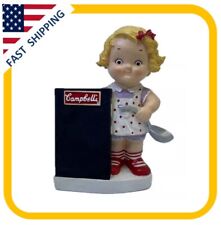 Vintage 2004 Campbell's Girl Kid Tomato Soup Advertising Memorabilia Coin Bank picture