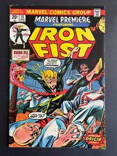 Marvel Premiere Iron Fist #15 - 1st App Marvel 1974 Comics picture