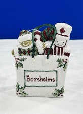 Mattarusky Borsheims Holiday Shopping Bag M246-2010-053 Rare Limited Edition NWT picture