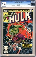 The Incredible Hulk 256 CGC 9.6 NM  Rocky Mountain white pages Marvel 0968526006 picture