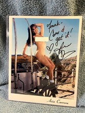 Rare Adult Model & Film Star Asia Carrera Signed/Autographed 8x10 Photo Picture picture