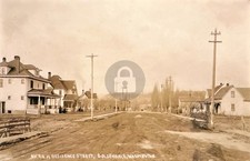 c1907 Residence St. Goldendale Washington RPPC Photo Postcard COPY picture