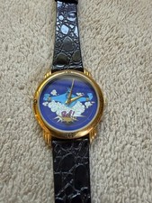 Disney Aladdin Genie Watch “Poof” Limited Edition Watch 1990’s Needs Battery picture