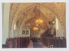 Interior of Keldby Church on Møn Denmark Postcard Keldby Kirke på Møn Unposted picture