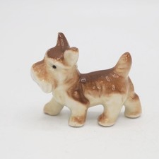 Dog Figurine Porcelain Scotty Dog Terrier made in Japan picture