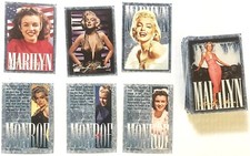 Vintage 1993 Marilyn Monroe 100-Card Set 💋 Sports Time Card Co. Complete picture