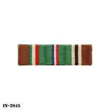 Ribbon Unit ~ WWII European African Middle Eastern Campaigns ~ Made in 1945 NEW picture