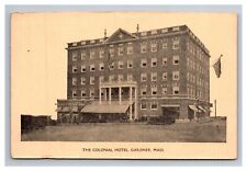 Postcard Gardner Massachusetts Colonial Hotel picture