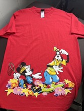Vintage Disney Mickey Mouse T-shirt Mickey Unimited jerry leigh red graphic LRG picture