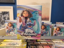 2025 Topps Chrome Disney Value Blaster Box New Factory Sealed picture