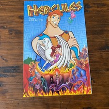 Vintage 1997 Disney World Eyes & Ears Newsletter Hercules Premiere Cast Member picture