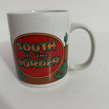 Vintage South of the Border Souvenir Coffee Mug Cup South Carolina Collectible picture