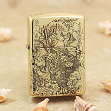Zippo Lighter 168 Eagle Emperor Zhao Gongming Character Series picture