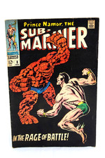 Prince Namor The Sub-Mariner #8 Thing Battle Betty Dean 1st App 1968 Marvel G+ picture