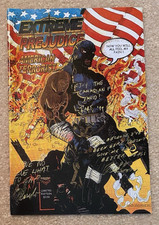 Extreme Prejudice American Tourist Part 1 Autographed Comic Book 1995 Preview picture