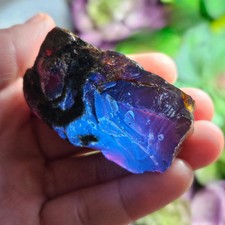 Blue Amber Specimen, Raw Amber picture