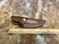 6 Inch Normal Hand Made Pure Leather Sheath For Fixed Blade Knife picture