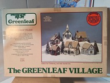 The Greenleaf Village #8106 Lionel Edition 6 Buildings Train Layout Christmas picture