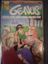 Genus #20 Sept. Venus Comics Unicorn Issue Anthropomorphic Furry Great picture