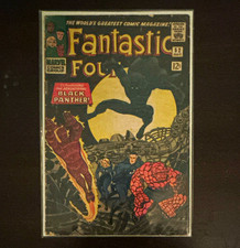 Marvel Comics Fantastic Four #52 Black Panther Cover Stan Lee Jack Kirby picture