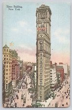 Postcard Times Building, New York City, New York picture