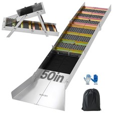 VEVOR High Banker Gold Sluice 2-in-1 Highbanker Sluice Box Aluminum Alloy 50