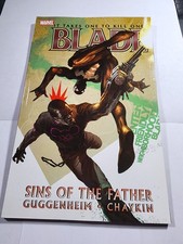 BLADE VOL. 2: SINS OF THE FATHER (MARVEL COMICS) By Marc Guggenheim New B5 picture