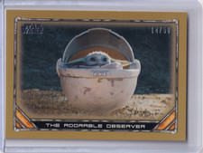 2020 Topps Star Wars Mandalorian S1 The Adorable Observer Bronze /50 #21 picture