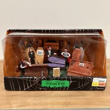 Lemax Spooky Town 2010 Coffins R Us Halloween Village Retired Rare picture