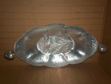 Vintage Trade Continental Mark 572 Aluminum Tray Flower picture