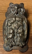 Antique Bradley & Hubbard Wise Owl Paper Clip #5189 Letter Holder Meriden CT picture