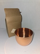 NOS Coppercraft Copper Moscow Mule Cups Vtg. 70's In Box Roly Poly picture