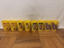 Vintage 1978 McDonald's Plastic Cups Lot of 8 Ronald McDonald Hamburglar Cups picture