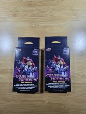 Upper Deck Transformers The Movie  40th Anniversary Trading Cards x 2  picture