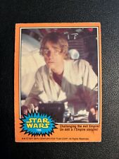 1977 O-Pee-Chee Star Wars Series 3 193 Challenging the Evil Empire (Poor) picture