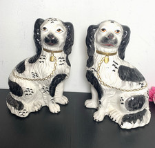 Chelsea House - VTG Port Royal Staffordshire Style Dogs - Italy picture