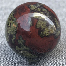 1pc Natural dragon blood stone ball quartz crystal sphere healing Random 20mm+ picture