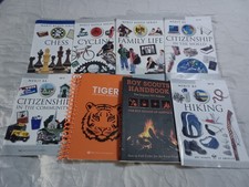 Boy Scouts Cub Scout BSA Manuals Merit Badge Books, Lot of 8 (3 Eagle required) picture