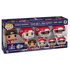 FUNKO POP NFL: Super Bowl 2024 - Chiefs 4-Pack picture