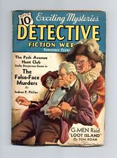 Detective Fiction Weekly Pulp Sep 19 1936 Vol. 105 #2 VG- 3.5 picture