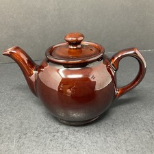 Vintage Sadler & Sons Ltd. Brown Betty Earthenware 2 Cup Teapot- No Chips picture