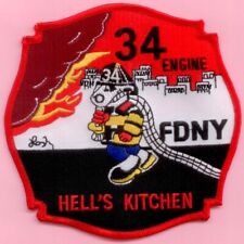 New York City Fire Dept Engine 34 Patch Snoopy picture